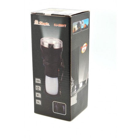 Ambalaj lanterna felinar solar cu SMD LED, imagine produs si pictograme functii pe cutie