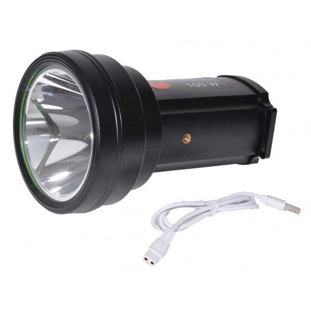 Lanterna LED portabila 100W cu cablu de alimentare detasat, oglinda larga 100mm