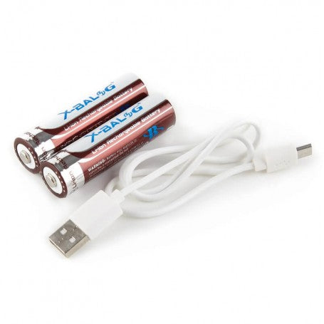 Acumulatori 18650 Li-Ion reincarcabili si cablu micro-USB incluse cu lanterna de cap