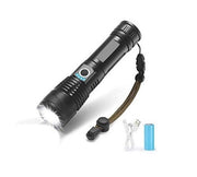 Lanterna LED XHP50 2000 lumeni cu zoom telescopic, acumulator 18650 si cablu USB inclus