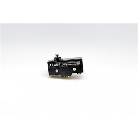 Limitator de cursa tip push, vedere frontala, format compact 49x17x24mm