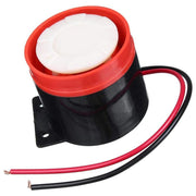 Sirena de alarma 220V 105dB compacta cu suport metalic si cabluri bifilare pentru sisteme de securitate