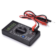 Multimetru digital cu buzzer, tensiune AC/DC pana la 1000V, curent 10A, ecran LCD, cu sonde de testare
