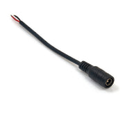 Mufa DC mama 2.1/5.5mm cu cablu bicolor rosu/negru 60cm, capete libere pre-cositorite, pentru alimentare joasa tensiune