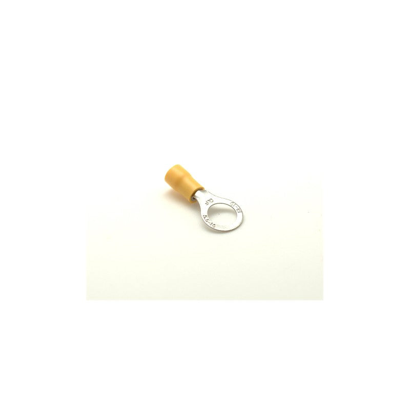 Papuc electric izolat tip inel O10mm, vedere individuala, conexiune prin sertizare