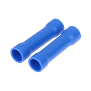 Papuci electrici inadire albastri, sectiune 2.5mm, set 100 bucati, conector tubular izolat