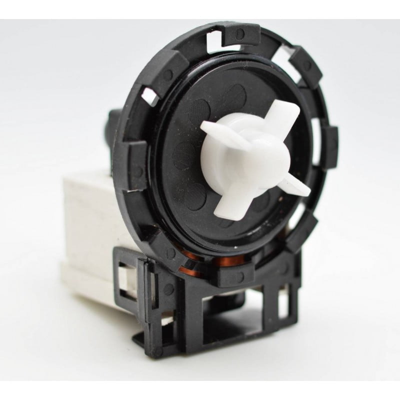 Pompa de evacuare universala, prim-plan rotor ABS cu 4 palete si sistem de fixare cu cleme
