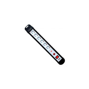 Prelungitor electric 6 prize cu protectie supratensiune, 3680W, cablu 1.5m, intrerupator on/off si buton reset