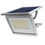 Proiector solar LED 100W cu panou policristalin integrat, IP65, unghi iluminare 120 grade, montaj exterior