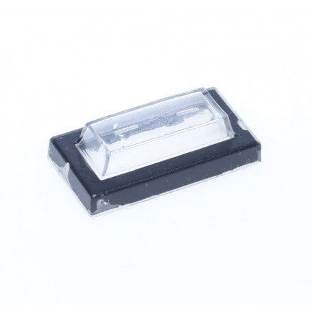 Protectie cauciuc transparenta pentru buton IRS ingust, dimensiuni 37x19x11mm, montare prin presiune