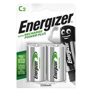 Acumulatori reincarcabili C HR14 2500mAh Ni-MH 1.2V, set 2 bucati, fabricati partial din materiale reciclate