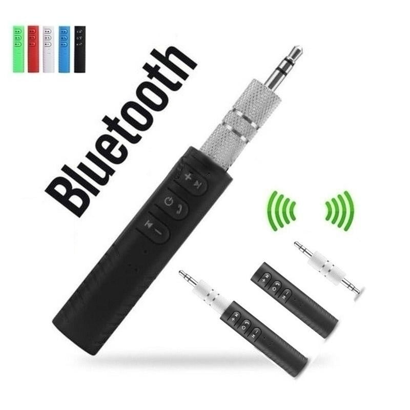 Receptor Bluetooth aux jack 3,5 mm disponibil in mai multe culori, cu semnal wireless stabil