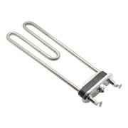 Rezistenta masina de spalat 2050W 220V, flansa 82x28mm, inox, bucla dubla, cu garnitura si electrozi