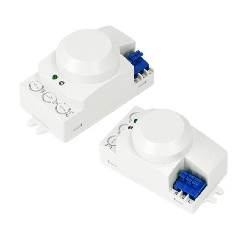 Doua unitati senzor microunde 360 grade, 1200W, vedere comparativa fata si spate