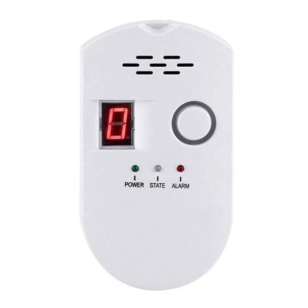 Detector de gaze cu alarma 85dB, display digital LED si 3 indicatori luminosi, alimentare 220V