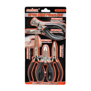 Set 5 clesti mini profesionali, manere cauciucate ergonomice, otel calit, dimensiuni 100-150mm