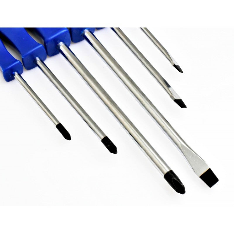 Detaliu varfuri surubelnite mecanice CRV, profile plate si cruciforme cu tratament anti-coroziune