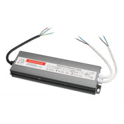 Sursa alimentare slim 300W 24V DC, carcasa metalica IP67, cu cabluri pre-atasate pentru benzi LED exterior