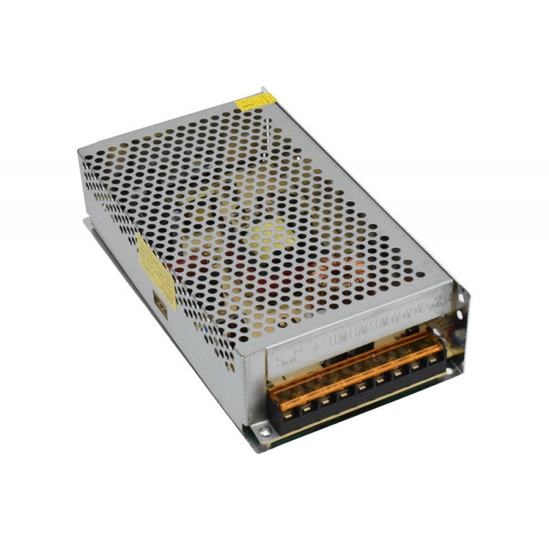 Sursa alimentare slim 180W 18V DC, carcasa metalica perforata, curent max 10A, pentru benzi LED