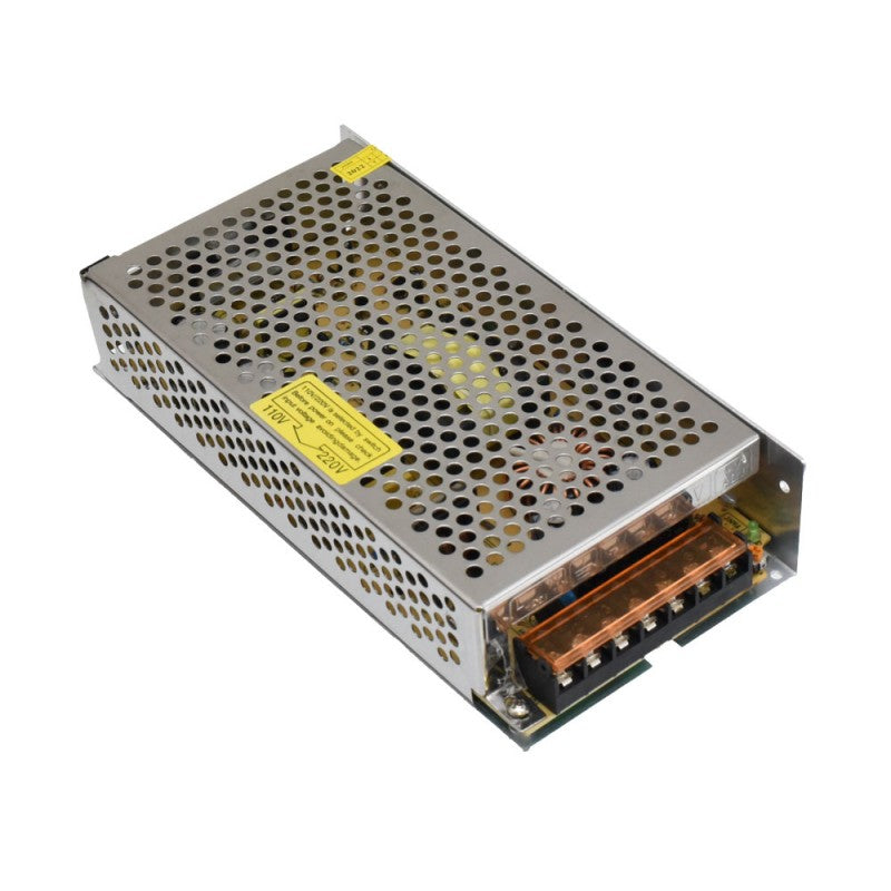 Sursa alimentare slim 100W 48V DC, carcasa metalica perforata, pentru benzi LED si proiectoare, intrare 220V