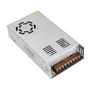 Sursa alimentare slim 240W 48V DC, carcasa metalica cu ventilator, terminale de conectare, pentru benzi LED