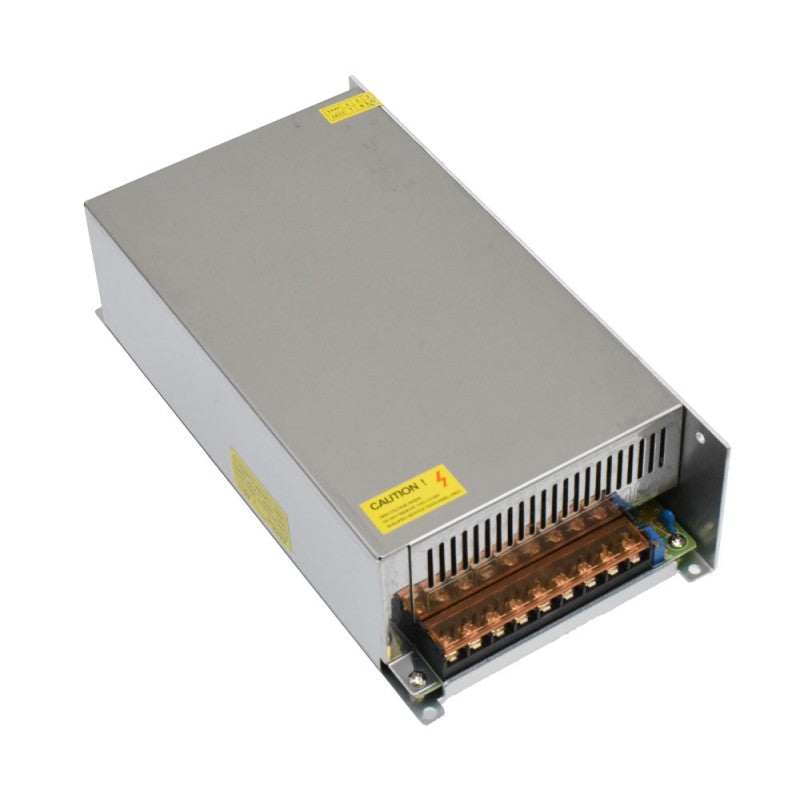 Sursa alimentare metalica 720W 48V DC 15A cu terminale multiple pentru benzi LED si sisteme profesionale