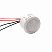 Senzor PIR miniatura DC 12-24V cu 4 fire, unghi detectie 110 grade, detectie miscare 3-5m, montaj incastrat
