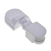 Senzor de miscare PIR 180 grade, IP44, raza 11m, montaj perete, alb