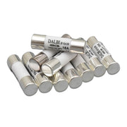 Sigurante fuzibile fotovoltaice 16A 1000V DC 10x38mm gPV, set 10 bucati, corp ceramic cu capete metalice