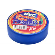 Banda izolatoare PVC albastra, latime 19mm, lungime 10m, ignifuga, rola cu eticheta