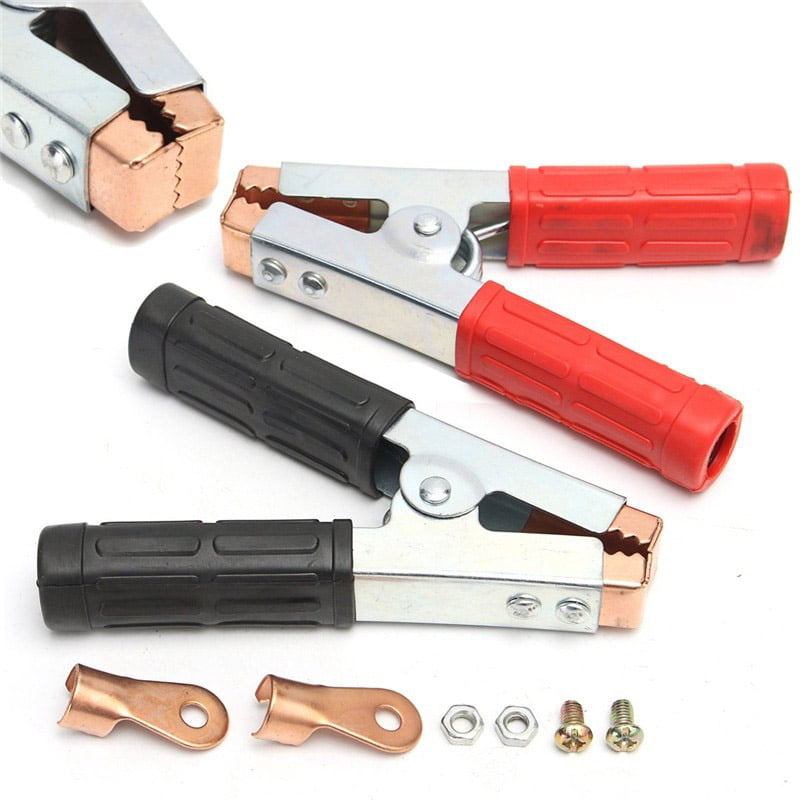 Clesti crocodil 600A detaliu mandibule dentisor si accesorii incluse: terminale, suruburi, piulite