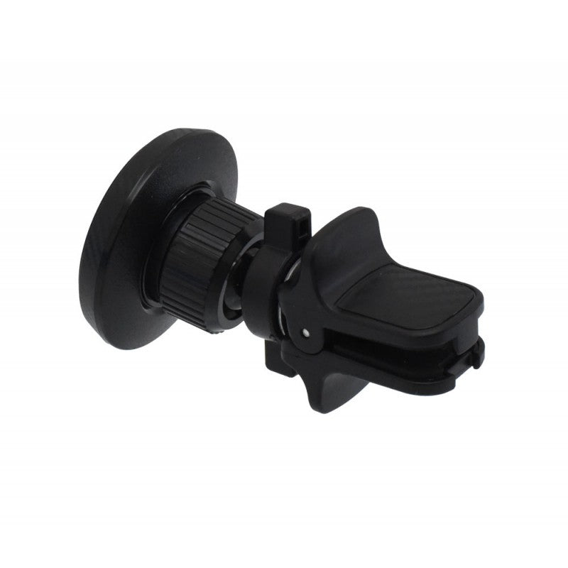 Suport telefon magnetic pentru grila auto, unghi lateral cu articulatie ajustabila vizibila