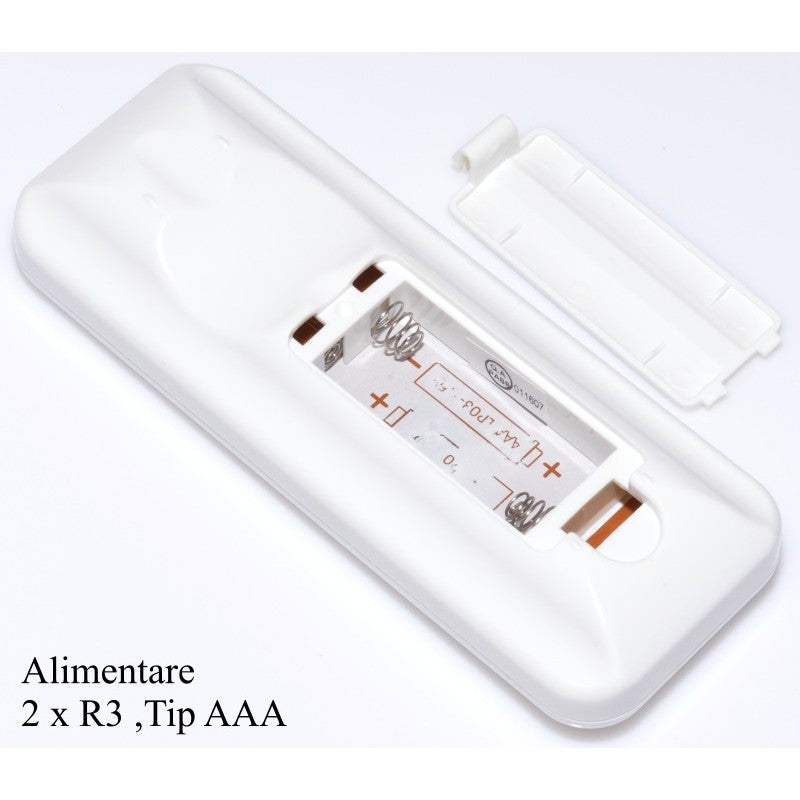 Compartiment baterii telecomanda universala AC, alimentare 2 x AAA tip R3