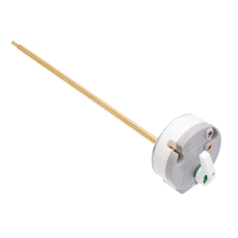 Termostat boiler cu tija din alama - vedere laterala, lungime totala 265mm