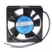 Ventilator axial metalic 14W, 220V AC, 110x110x25 mm, cu fire de conectare, pentru racire industriala