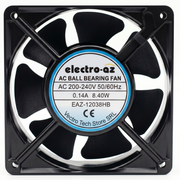 Ventilator metalic cu rulmenti 120x120x38 mm, AC 220V, 8.4W, pentru racire industriala echipamente electrice