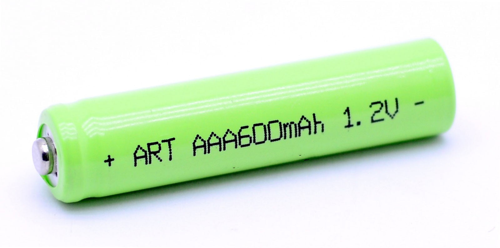 Acumulator reincarcabil AAA NiMH 1.2V 600mAh, detaliu inscriptionare