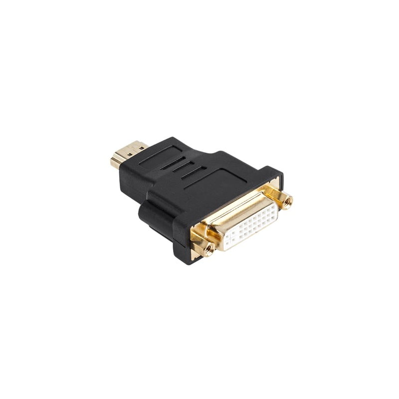 Adaptor HDMI tata la DVI mama 24+5, contacte placate cu aur, compatibil monitoare LCD si LED