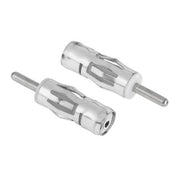Adaptor radio auto universal conector antena, set 2 bucati, constructie metal-plastic, plug-and-play