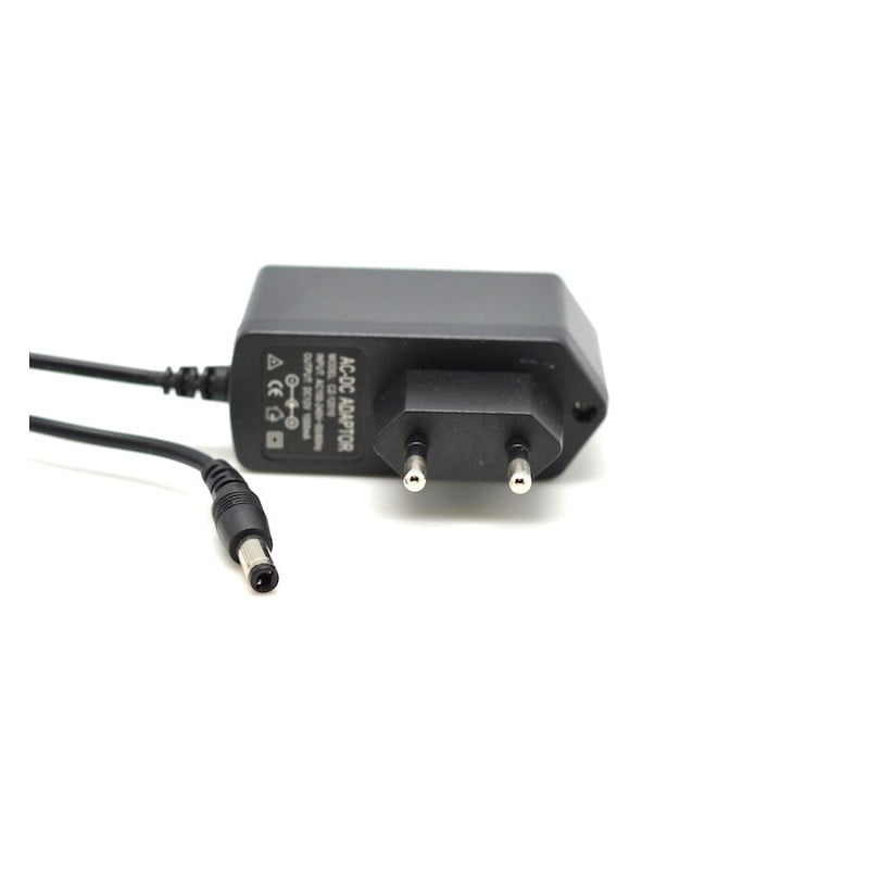 Alimentator stabilizat AC-DC 220V la 12V 1A, mufa DC, compact, pentru benzi LED si sisteme de iluminat