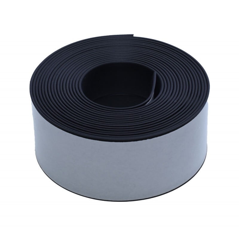 Banda autoadeziva etansare neagra, latime 3.8cm, lungime 3.2m, material cauciucat flexibil, rulou