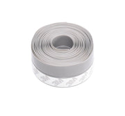 Banda siliconica autoadeziva izolare usa fereastra, latime 35mm, grosime 0.5mm, rola 5m, gri