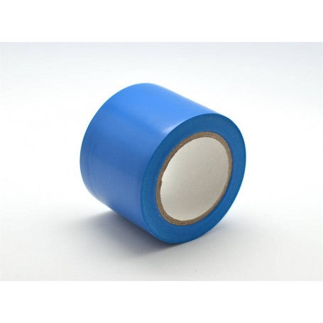 Banda izolatoare PVC albastra 50mm x 15m, set 4 role, pentru izolatie cabluri electrice