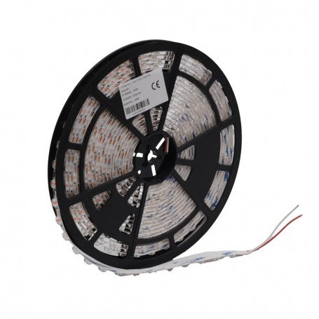 Banda LED 2835 cu lupa, rola 10m pe suport negru, 24V, IP20