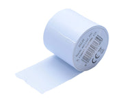 Banda matisat PVC alba pentru aer conditionat, latime 7,5 cm, lungime 40 m, grosime 0,11 mm