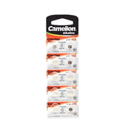 Baterii alcaline AG1 1.5V set 10 bucati in blister individual, compatibile LR621/379, pentru ceasuri si dispozitive mici
