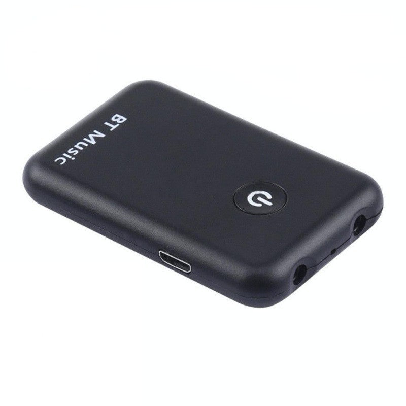 Adaptor Bluetooth 2 in 1 receptor si transmitator audio wireless, jack 3.5mm, autonomie 8 ore, compact negru