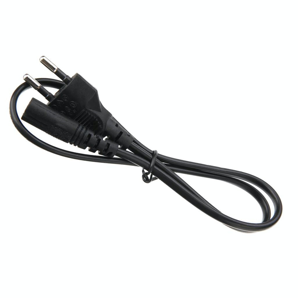 Cablu alimentare tip figura 8 rasucit compact, lungime 2,5m, conector IEC C7
