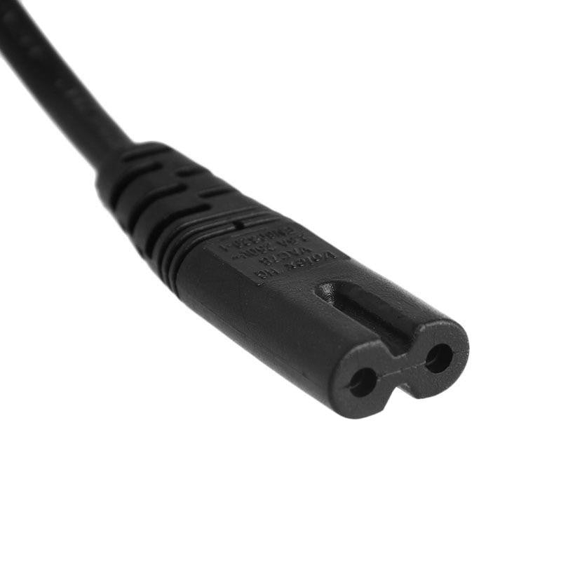 Mufa IEC C7 figura 8 detaliu, conector femela 250V pentru aparatura electronica