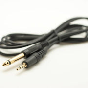 Cablu audio jack 3.5mm tata la jack 6.3mm tata, 1.5m, conectori placati cu aur, flexibil